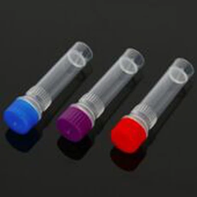 Zamrzavanje kriogenih krio plastičnih laboratorijskih bočica